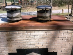 Roswell's Best Gutter Cleaners' Certainteed Certified roofers can install or replace your custom chimney pan.